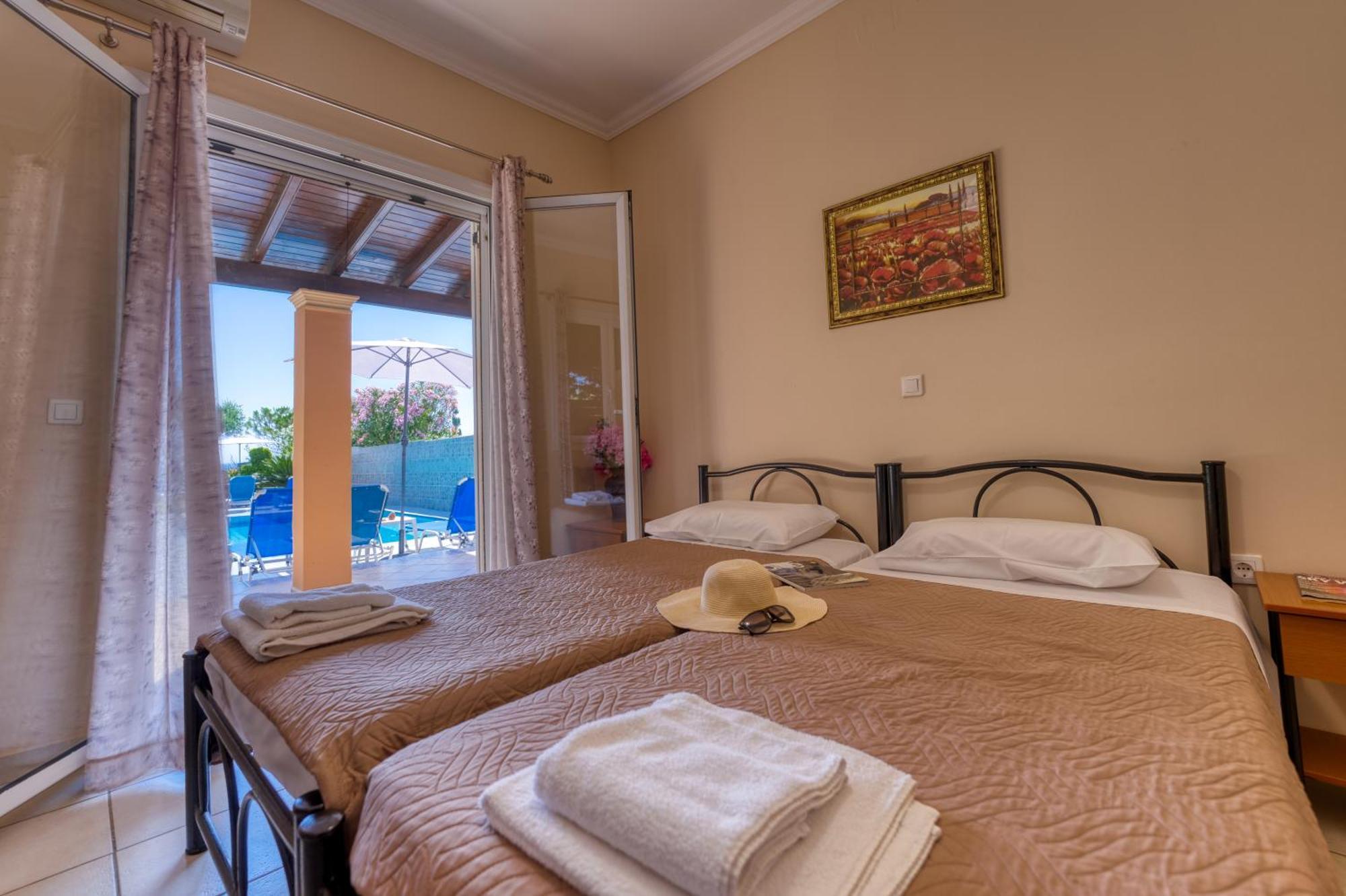 Villa Angela Ágios Matthaíos 外观 照片