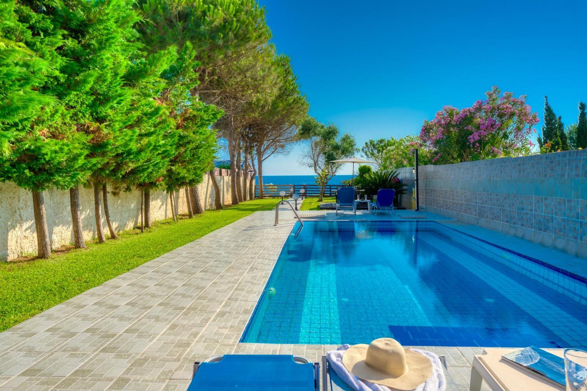 Villa Angela Ágios Matthaíos 外观 照片